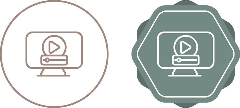 Computer Vector Icon