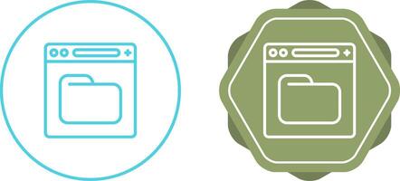Browser Vector Icon