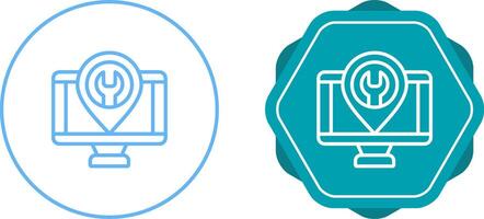 Computer Vector Icon