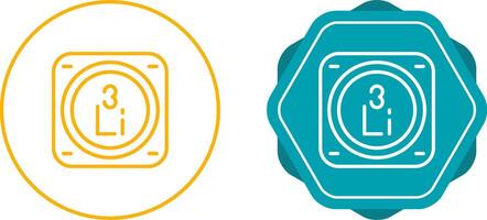 Lithium Vector Icon