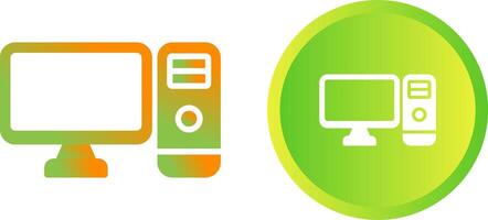 Computer Vector Icon
