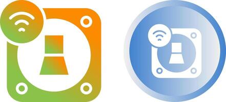 Smart Light Switch Vector Icon
