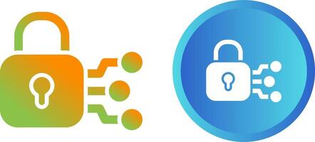 icono de vector de seguridad de red