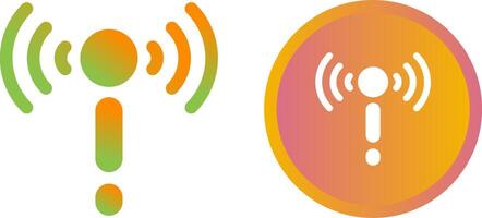 Network Troubleshooting Vector Icon