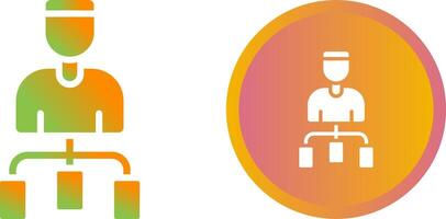 User Flow Vector Icon