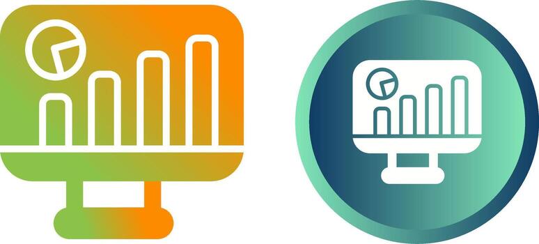 Data driven Design Vector Icon