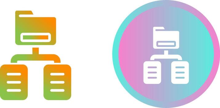documento clasificación vector icono
