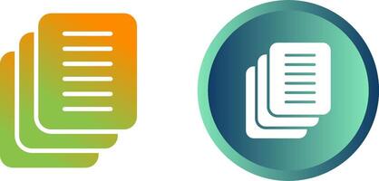 Document Version Control Vector Icon