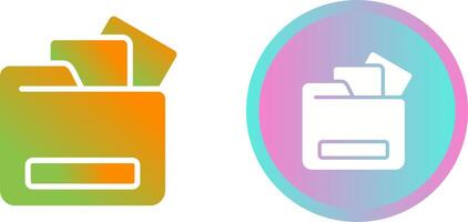 Document Storage Vector Icon