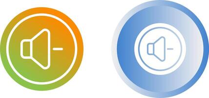 Volume Down Button Vector Icon