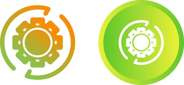 Settings Gear Vector Icon