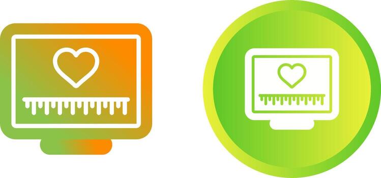 Desktop Computer Vector Icon