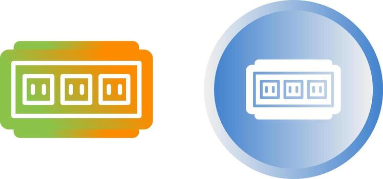 icono de vector de enchufe