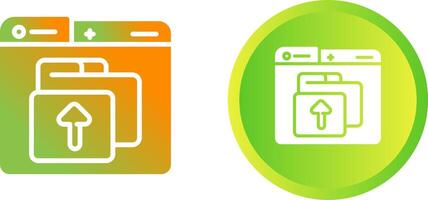 Upload File Vector Icon