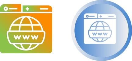 World Wide Web Vector Icon