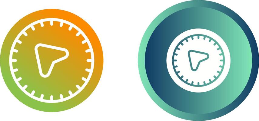 N West Vector Icon
