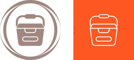 Portable water container Vector Icon