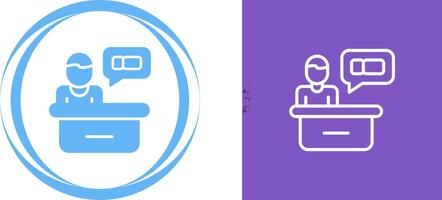 Support Ticket Vector Icon