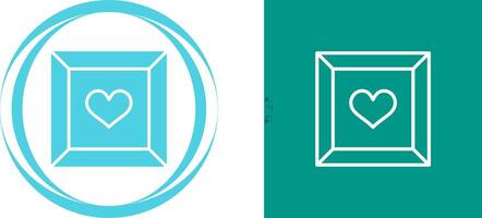 Romantic Jewelry Box Vector Icon