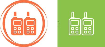 Two way Radio Vector Icon