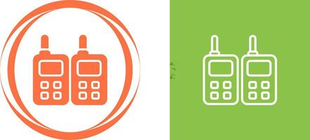 Two way Radio Vector Icon