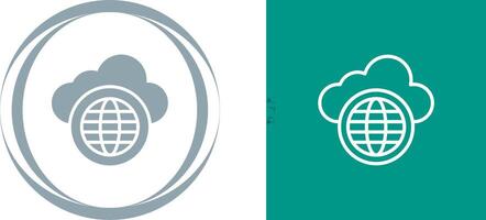 Cloud Network Vector Icon