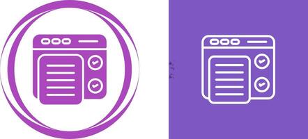Concept Testing Vector Icon