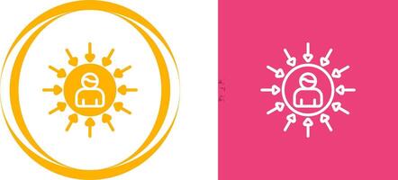 User Centered Design Vector Icon