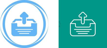 Outbox Vector Icon