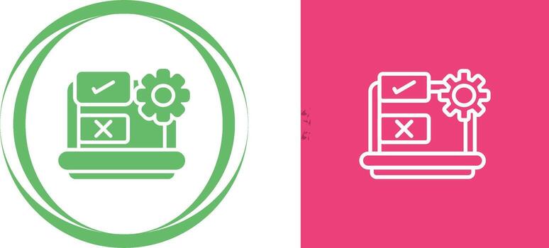 User Testing Vector Icon