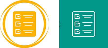 Task list Vector Icon
