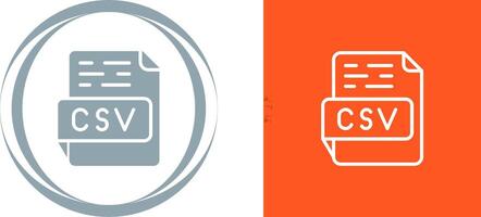 CSV Vector Icon