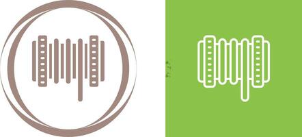 cable rodillo vector icono