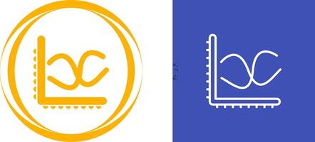 Graph Vector Icon