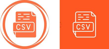 CSV Vector Icon
