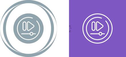 Video Fast Forward Vector Circle