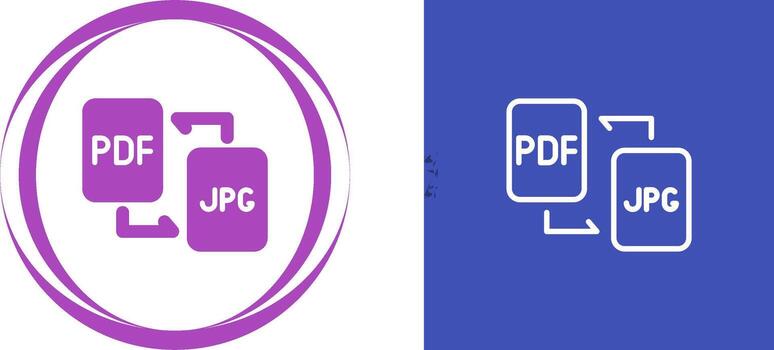 Document Conversion Vector Icon