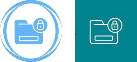 documento cifrado vector icono