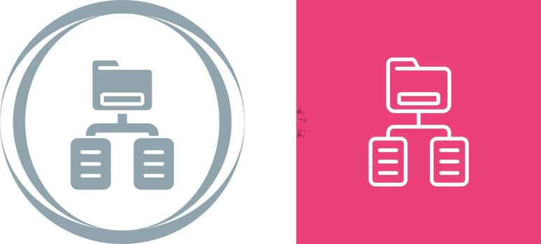 documento clasificación vector icono