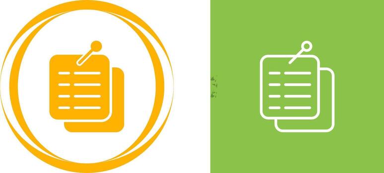 documento anotación vector icono