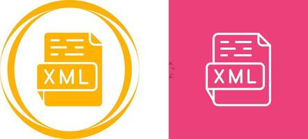 XML Vector Icon