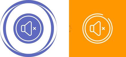 Mute Button Vector Icon