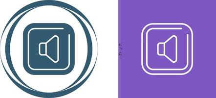 Speaker Square Vector Icon