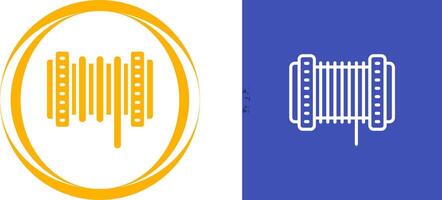 cable carrete vector icono