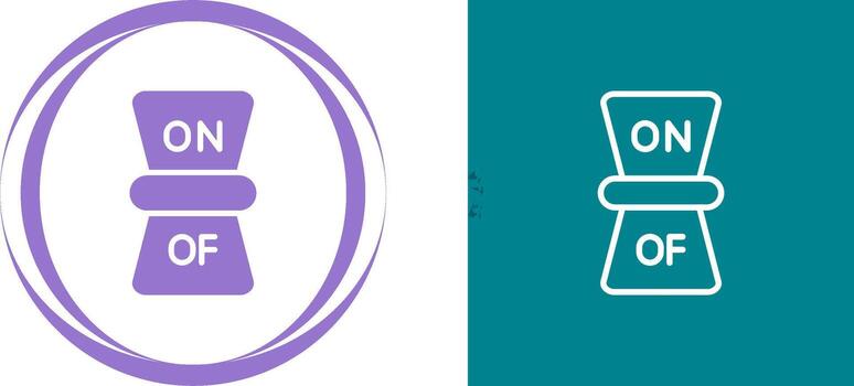 cambiar, vector, icono vector