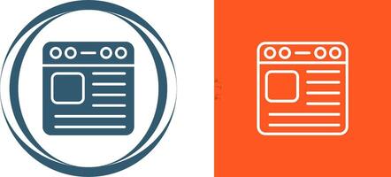 Browser Vector Icon