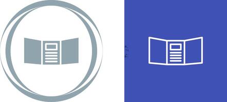 Triptych Vector Icon