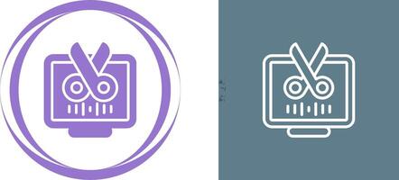 Desktop Computer Vector Icon