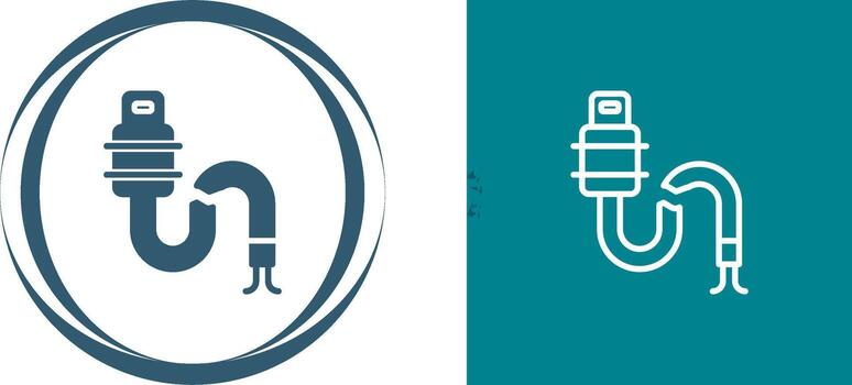 Broken Cable Vector Icon