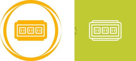 icono de vector de enchufe